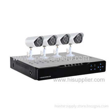 4ch Nvr Built In Poe Switch Provider Power For Cctv Camera Kit 
